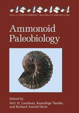 portada Ammonoid Paleobiology (en Inglés)