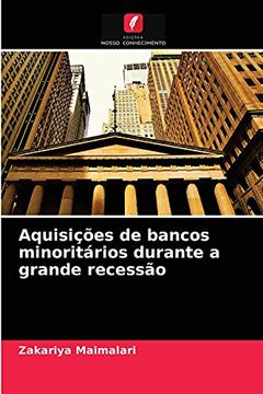 portada Aquisições de Bancos Minoritários Durante a Grande Recessão (in Portuguese)