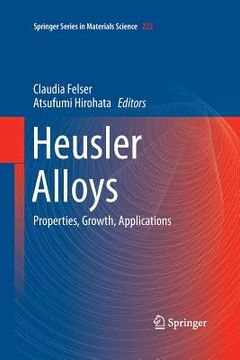portada Heusler Alloys: Properties, Growth, Applications (en Inglés)