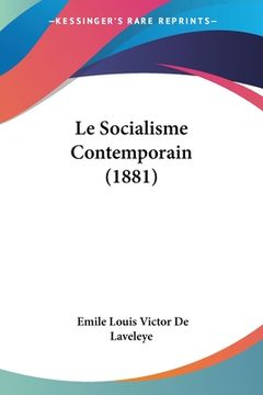 portada Le Socialisme Contemporain (1881) (en Francés)