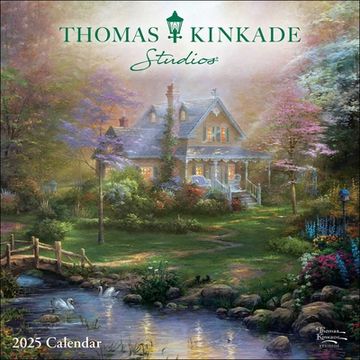 portada Thomas Kinkade Studios 2025 Mini Wall Calendar (in English)