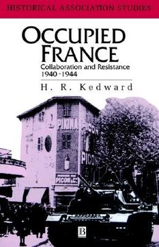 portada occupied france: collaboration and resistance 1940-1944 (en Inglés)