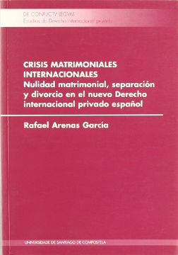 portada Cl/6-Crisis Matrimoniales Internaciónale Nulidad Matrimonial,Separación... (in Spanish)