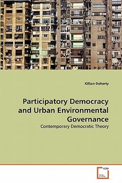 portada participatory democracy and urban environmental governance (in English)