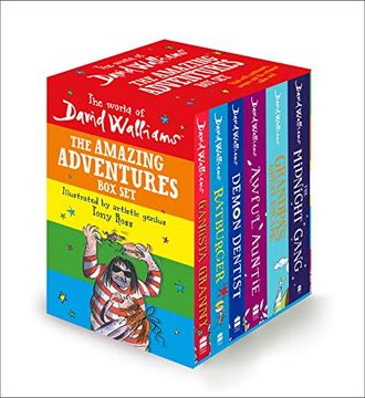 portada The World of David Walliams: The Amazing Adventures box Set: From Multi-Million Bestselling Author David Walliams (en Inglés)