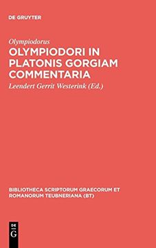portada Olympiodori in Platonis Gorgiam Commentaria (en Inglés)