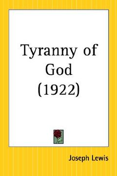 portada tyranny of god (en Inglés)