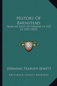 portada history of barnstead: from its first settlement in 1727 to 1872 (1872)