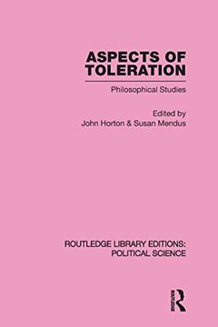 portada Aspects of Toleration Routledge Library Editions: Political Science Volume 41