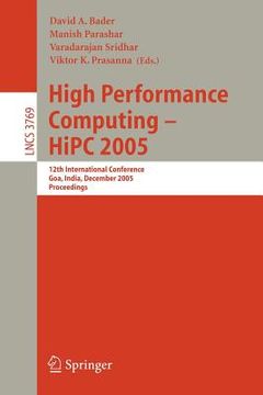 portada high performance computing hipc 2005