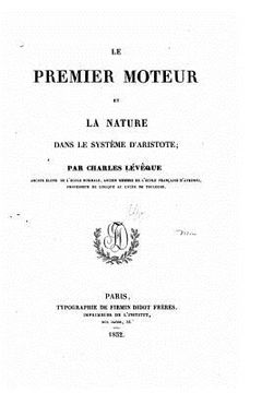 portada Le premier moteur et la nature dans système d'Aristote (in French)