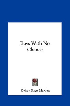 portada boys with no chance (in English)