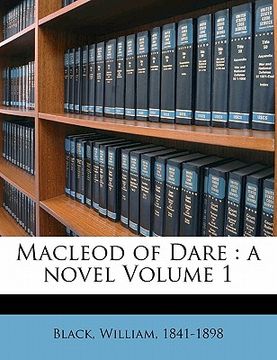 portada macleod of dare: a novel volume 1 (in English)