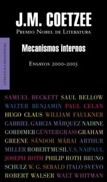 portada Mecanismos internos - J.M. Coetzee - Libro Físico (in Spanish)