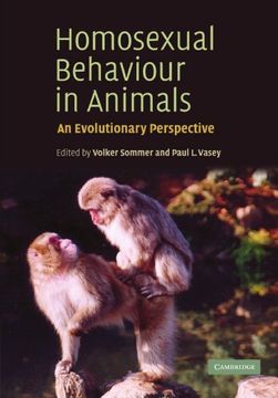 portada Homosexual Behaviour in Animals: An Evolutionary Perspective (en Inglés)