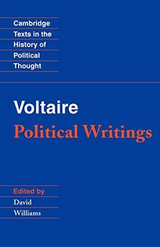 portada Voltaire: Political Writings (Cambridge Texts in the History of Political Thought) 