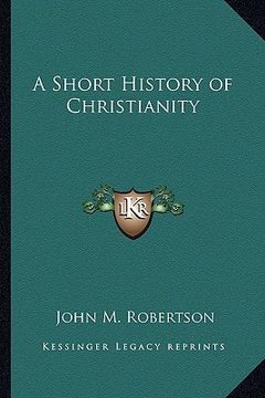 portada a short history of christianity