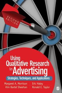 portada using qualitative research in advertising: strategies techniques and applications (en Inglés)