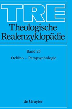 portada Theologische Realenzyklopädie / Ochino - Parapsychologie 