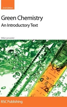 portada Green Chemistry: An Introductory Text (en Inglés)
