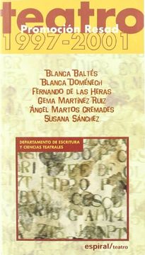 portada Teatro promoción RESAD 1997-2001. (in Spanish)