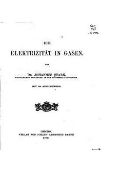 portada Die Elektrizität in Gasen (en Alemán)
