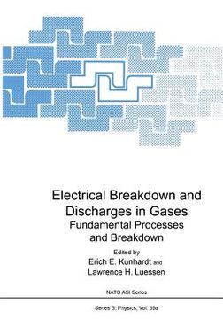 portada Electrical Breakdown and Discharges in Gases: Part a Fundamental Processes and Breakdown (en Inglés)