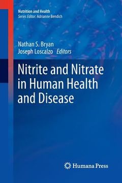 portada Nitrite and Nitrate in Human Health and Disease (en Inglés)