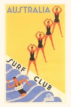 portada Vintage Journal Australia Travel Poster, Surf Club