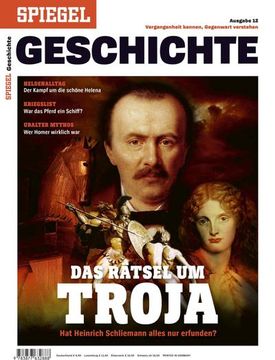 portada Das Rätsel um Troja: Spiegel Geschichte (en Alemán)