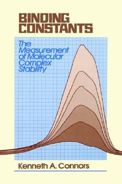 portada binding constants: the measurement of molecular complex stability (en Inglés)