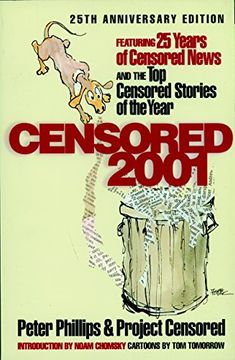 portada Censored 2001: The Years top 25 Censored Stories (en Inglés)