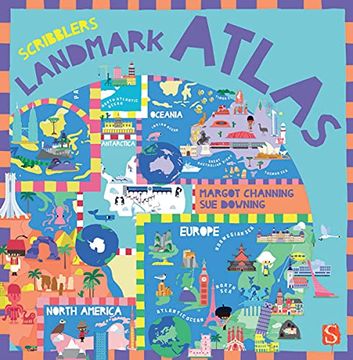 portada Scribblers'Landmark Atlas (Scribblers Atlas) (en Inglés)