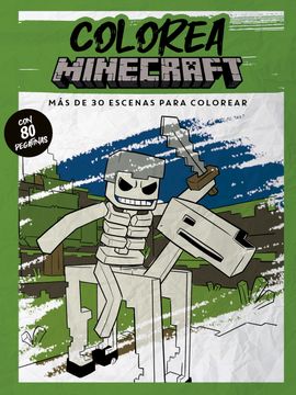 portada Colorea Minecraft