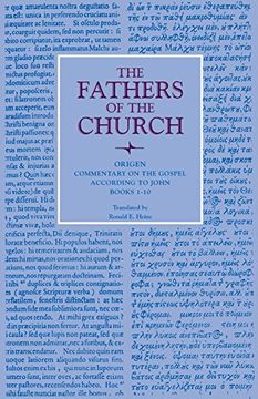 portada Commentary on the Gospel of John Books 1-10: Vol. 80: 080 (Fathers of the Church Series) (en Inglés)
