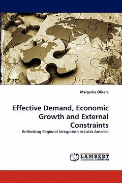 portada effective demand, economic growth and external constraints (en Inglés)