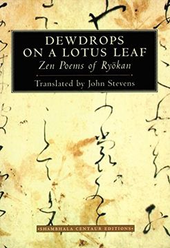 portada Dewdrops on a Lotus Leaf: Zen Poems of Ryokan 