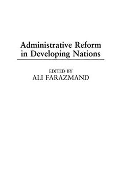 portada Administrative Reform in Developing Nations (en Inglés)
