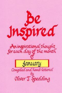 portada Be Inspired - January (en Inglés)