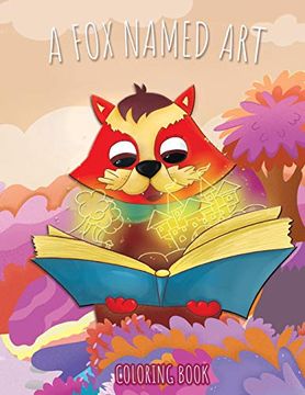 portada A fox Named Art: Coloring Book (Volume 2) (in English)