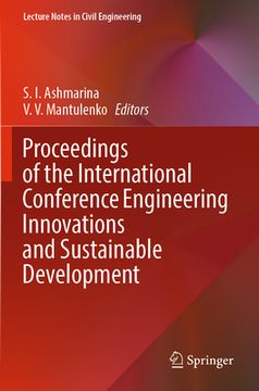 portada Proceedings of the International Conference Engineering Innovations and Sustainable Development (en Inglés)