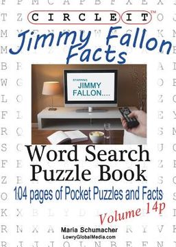 portada Circle It, Jimmy Fallon Facts, Pocket Size, Word Search, Puzzle Book (en Inglés)