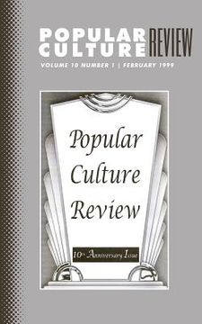 portada Popular Culture Review: Vol. 10, No. 1, February 1999 (en Inglés)