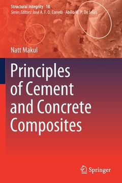 portada Principles of Cement and Concrete Composites (en Inglés)
