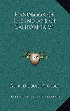 portada handbook of the indians of california v1