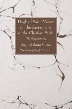 portada hugh of saint victor on the sacraments of the christian faith