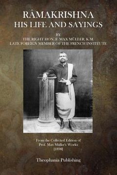 portada Ramakrishna: His Life and Sayings (in English)