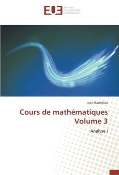 portada Cours de mathématiques Volume 3 (OMN.UNIV.EUROP.)