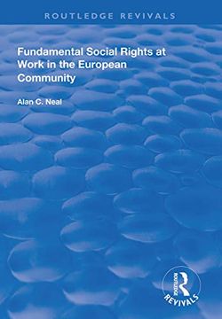 portada Fundamental Social Rights at Work in the European Community (en Inglés)