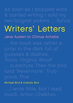 portada Writers'Letters: Jane Austen to Chinua Achebe (en Inglés)